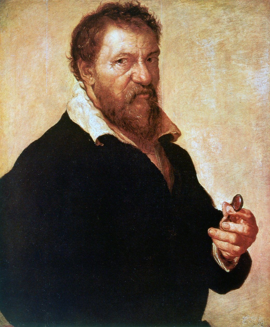 Autoportrét, c1550-1566 od Lambert Lombard