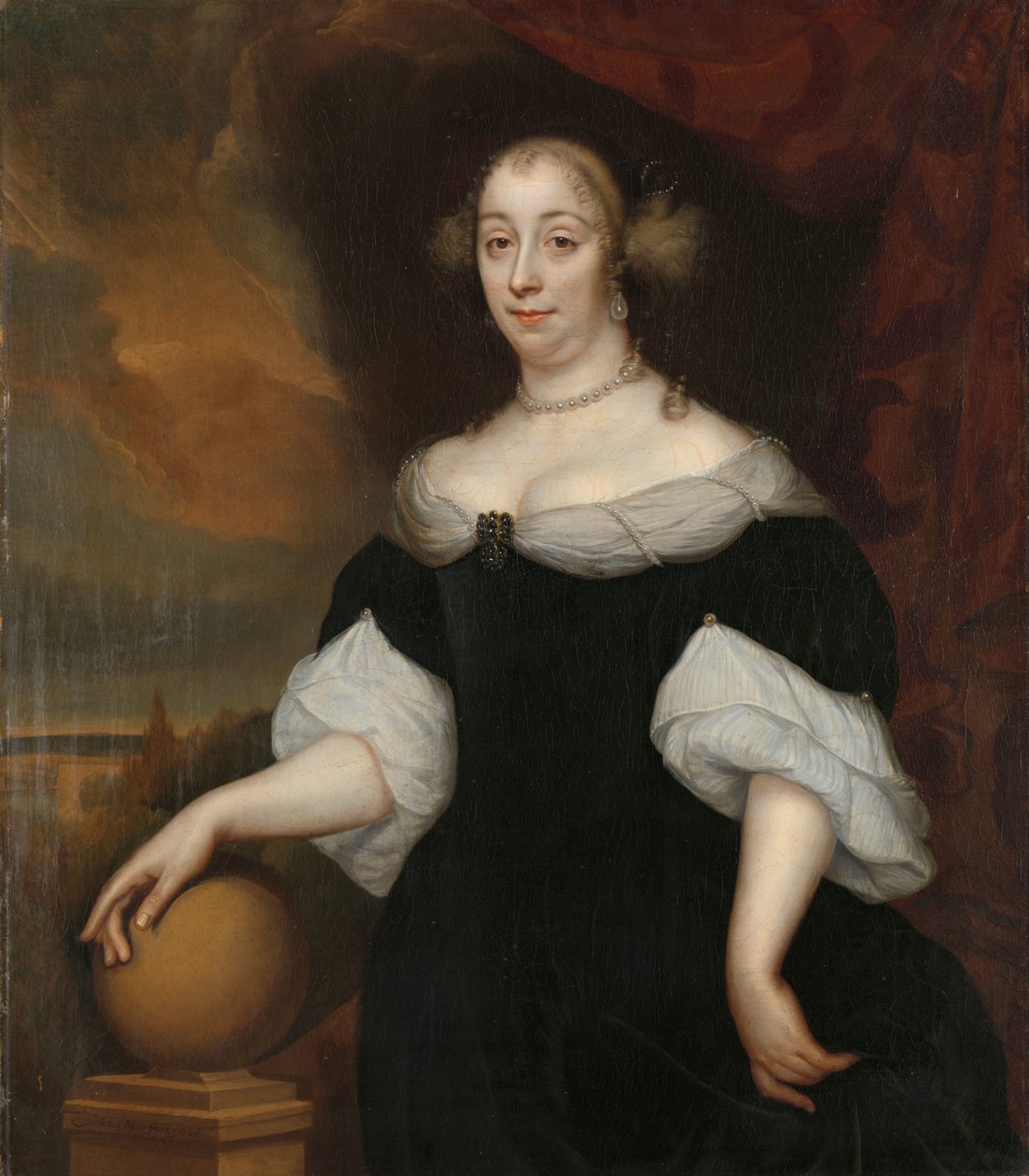 Margaretha Munter (1639-1711), druhá manželka Jacobus Trip od Lambertus Jansz. de Hue