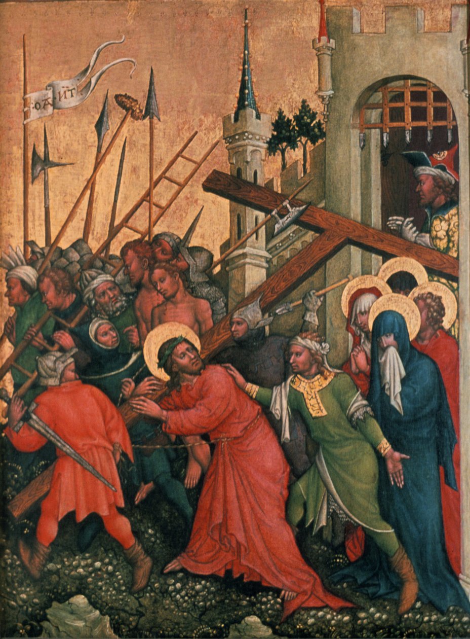 „Vítězství uherského krále Ludvíka I. nad Bulhary v roce 1377“, 1430 od Lambrechter Votivtafel