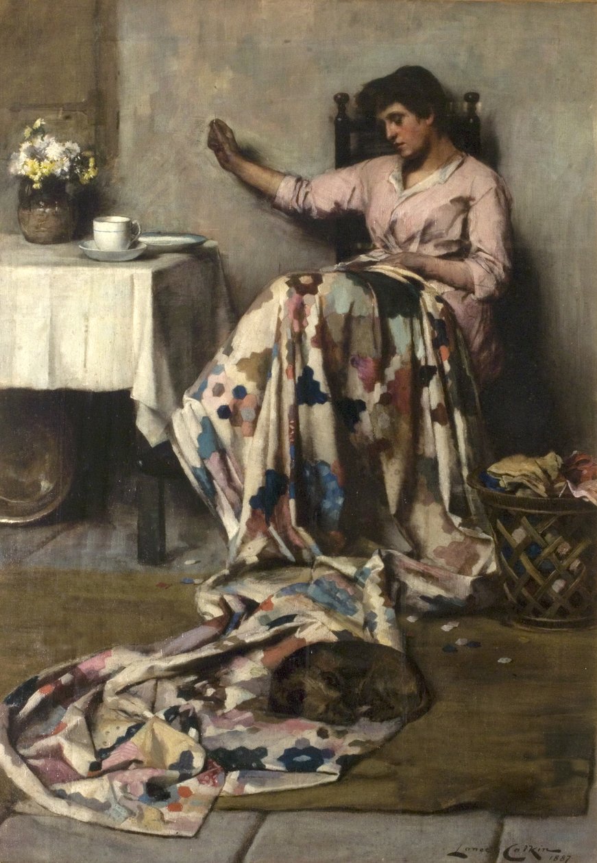 Patchworková deka, 1887 od Lance Calkin
