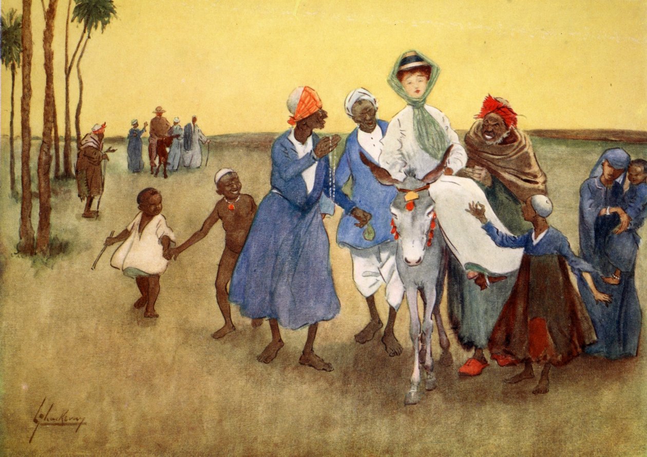 Starožitný škůdce z „Světlé strany Egypta“, 1908 od Lance Thackeray