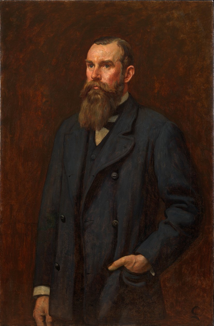 Joseph Sim Earle, kolem roku 1884 (olej na plátně) od Lance Calkin