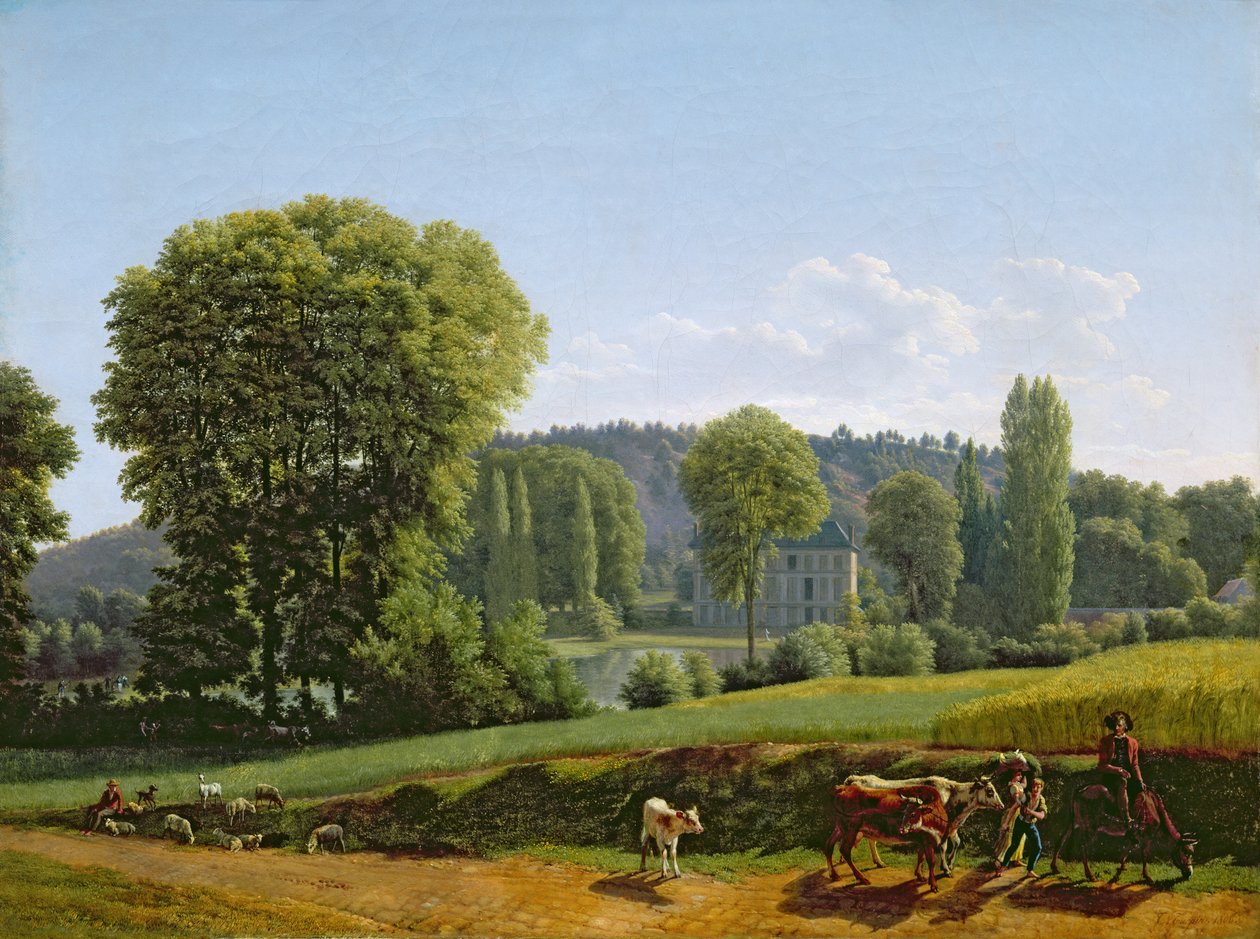 Krajina se zvířaty, 1806 od Lancelot Théodore Turpin de Crissé de Crissé