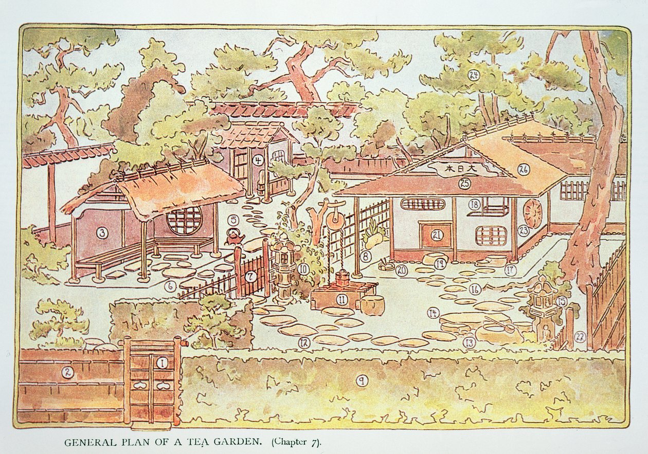 Zahrady Yuan Ming Yuan, Peking, 1783-86 od Lang Shining