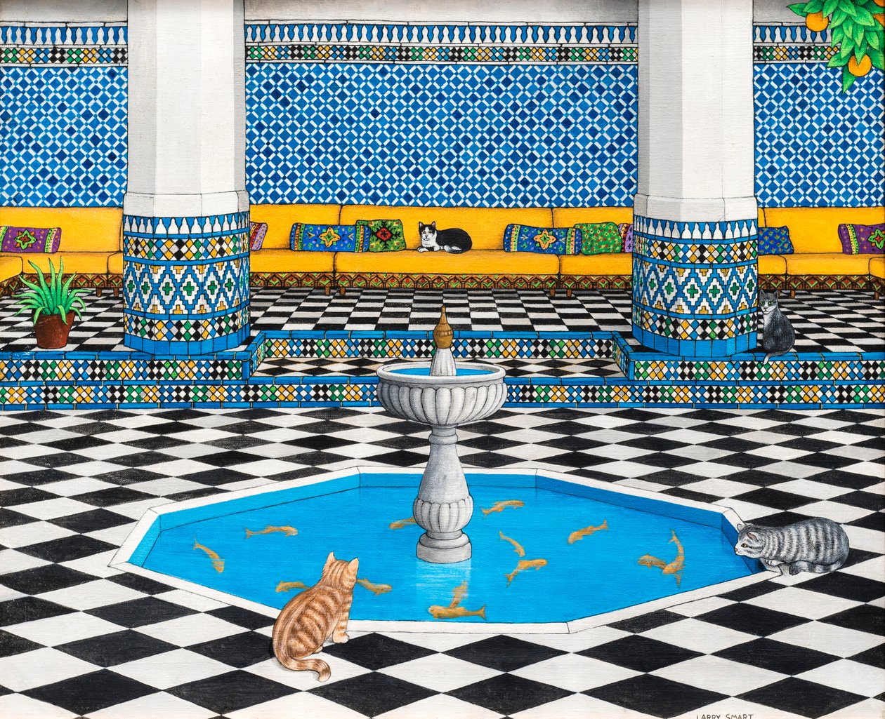 Cool Cats v Marrakech, 1993 od Larry Smart
