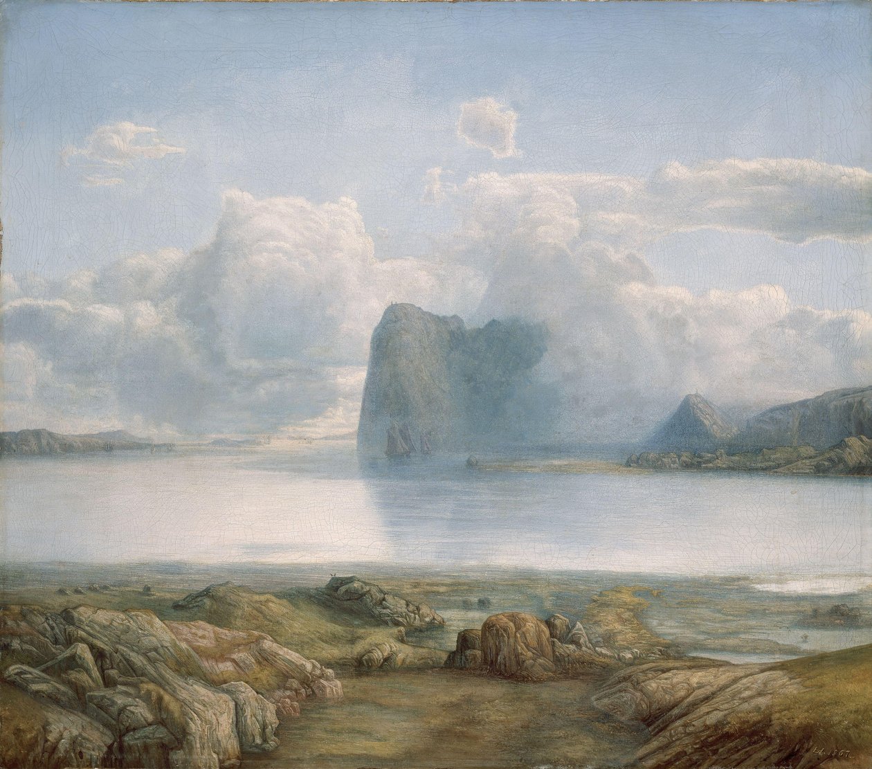 Ostrov Borgoya od Lars Hertervig