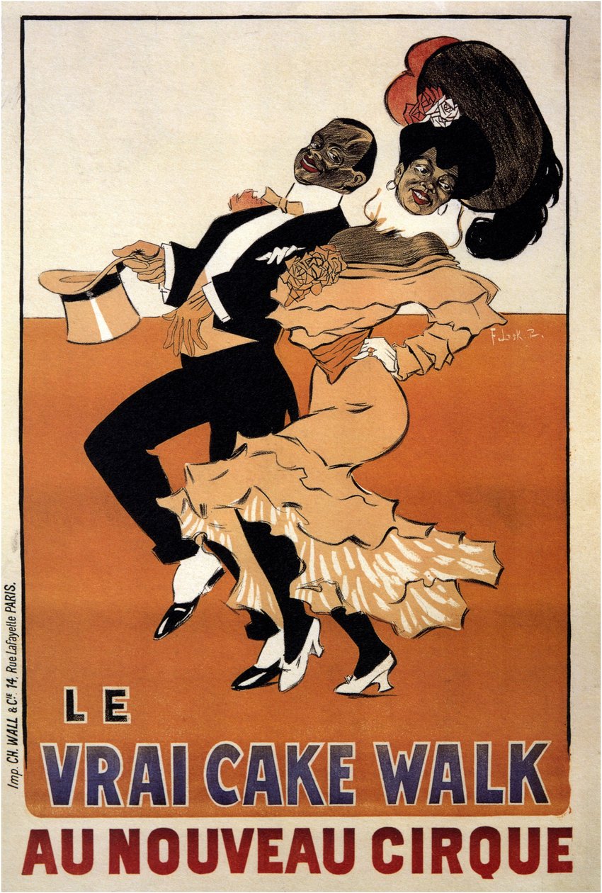 The Real Cake Walk v New Circus, c.1901-1902 od Laskowski