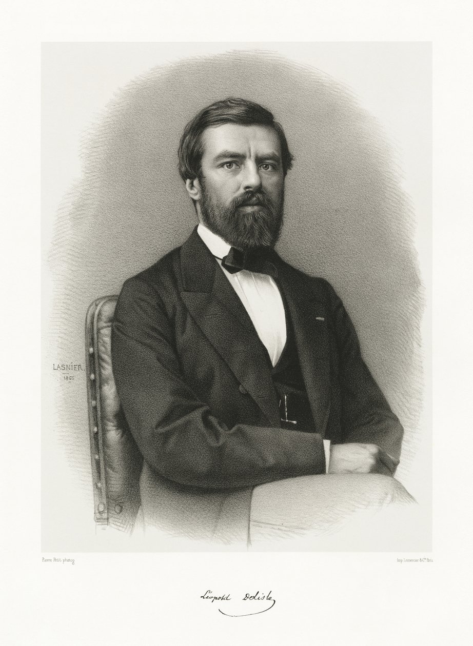 Léopold Victor Delisle, 1865-66 od Lasnier
