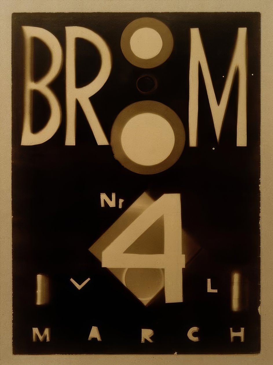 Broom: Mezinárodní časopis umění od Laszlo Moholy Nagy