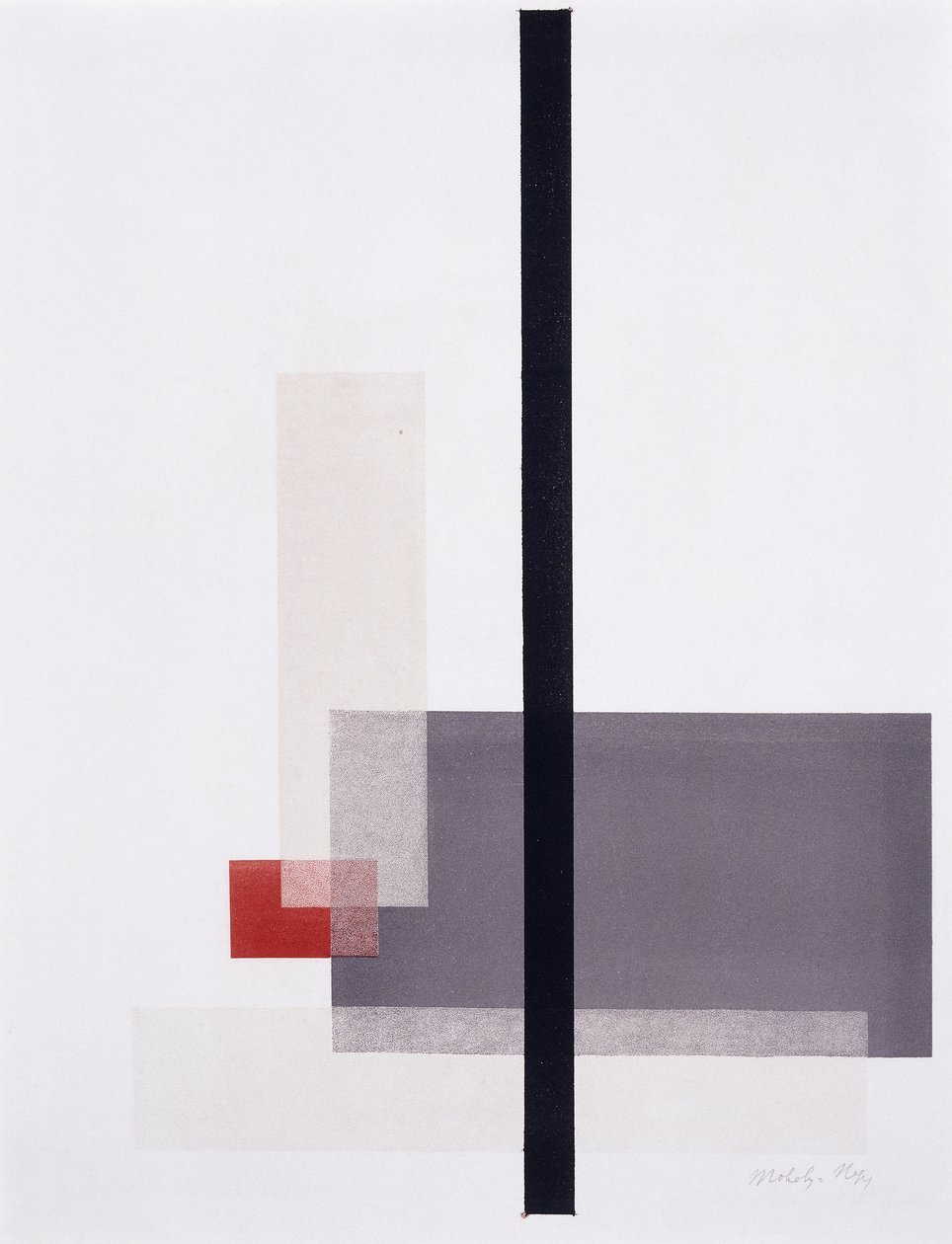 Stavba, 1923 od Laszlo Moholy Nagy