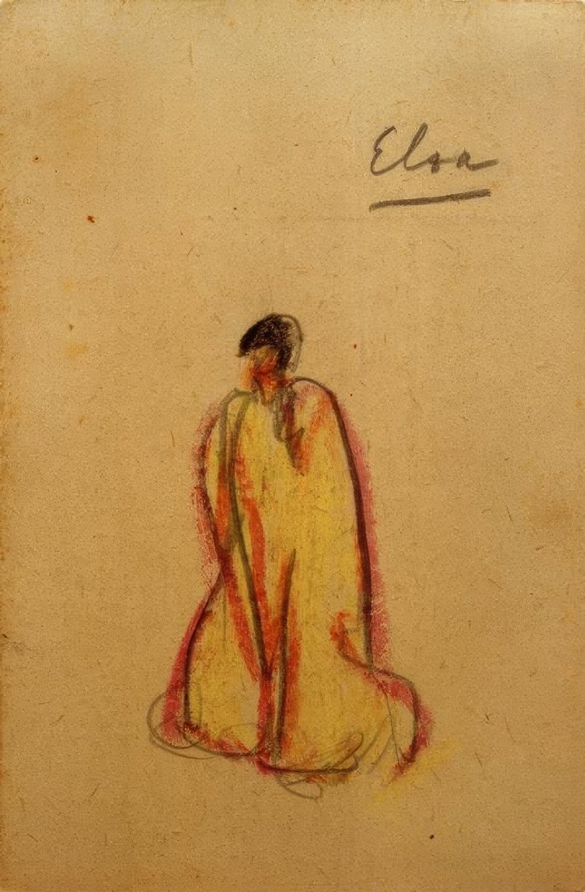 Elsa Brabantská od Laszlo Moholy Nagy
