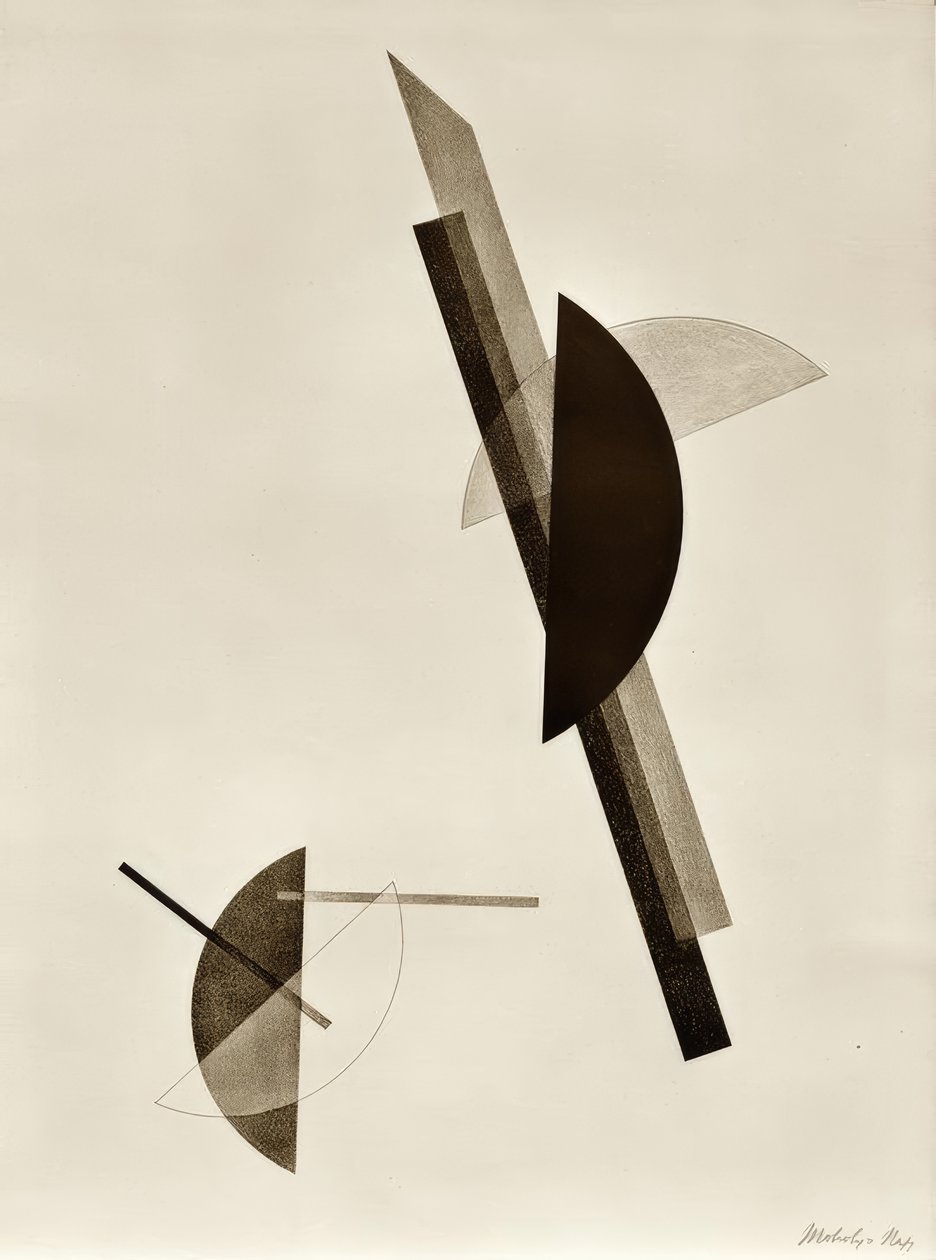 Konstrukce. 6. Složka Kestner od Laszlo Moholy Nagy