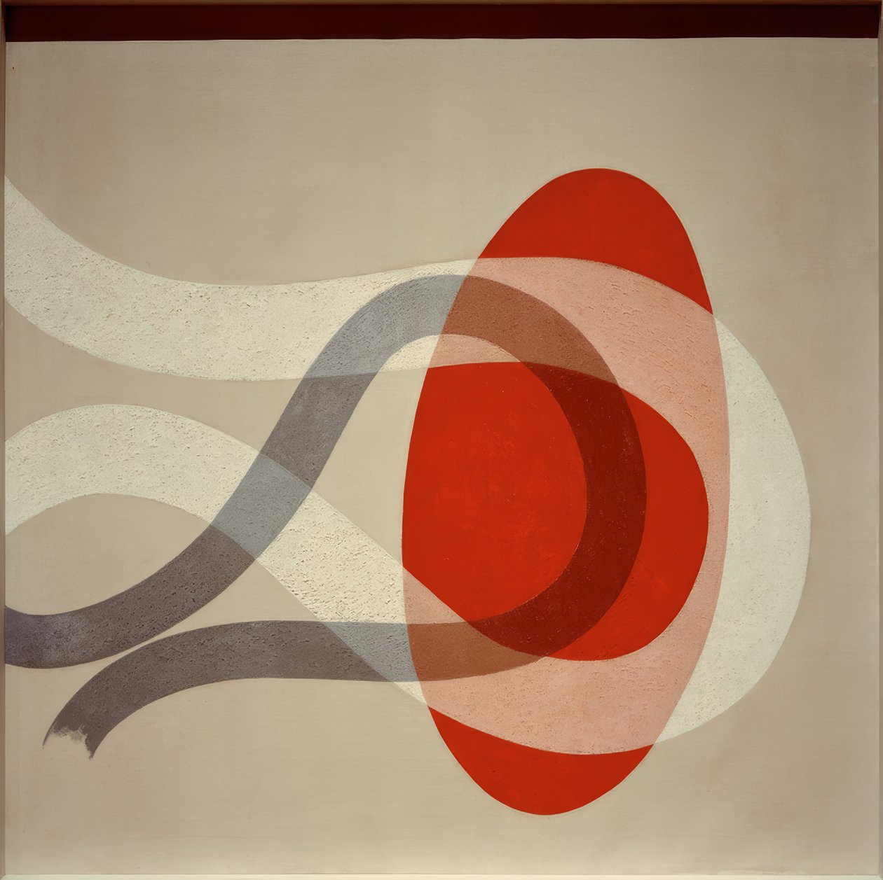 L.Moholy-Nagy, CH Space 6 / Gemälde, 1941 od Laszlo Moholy Nagy