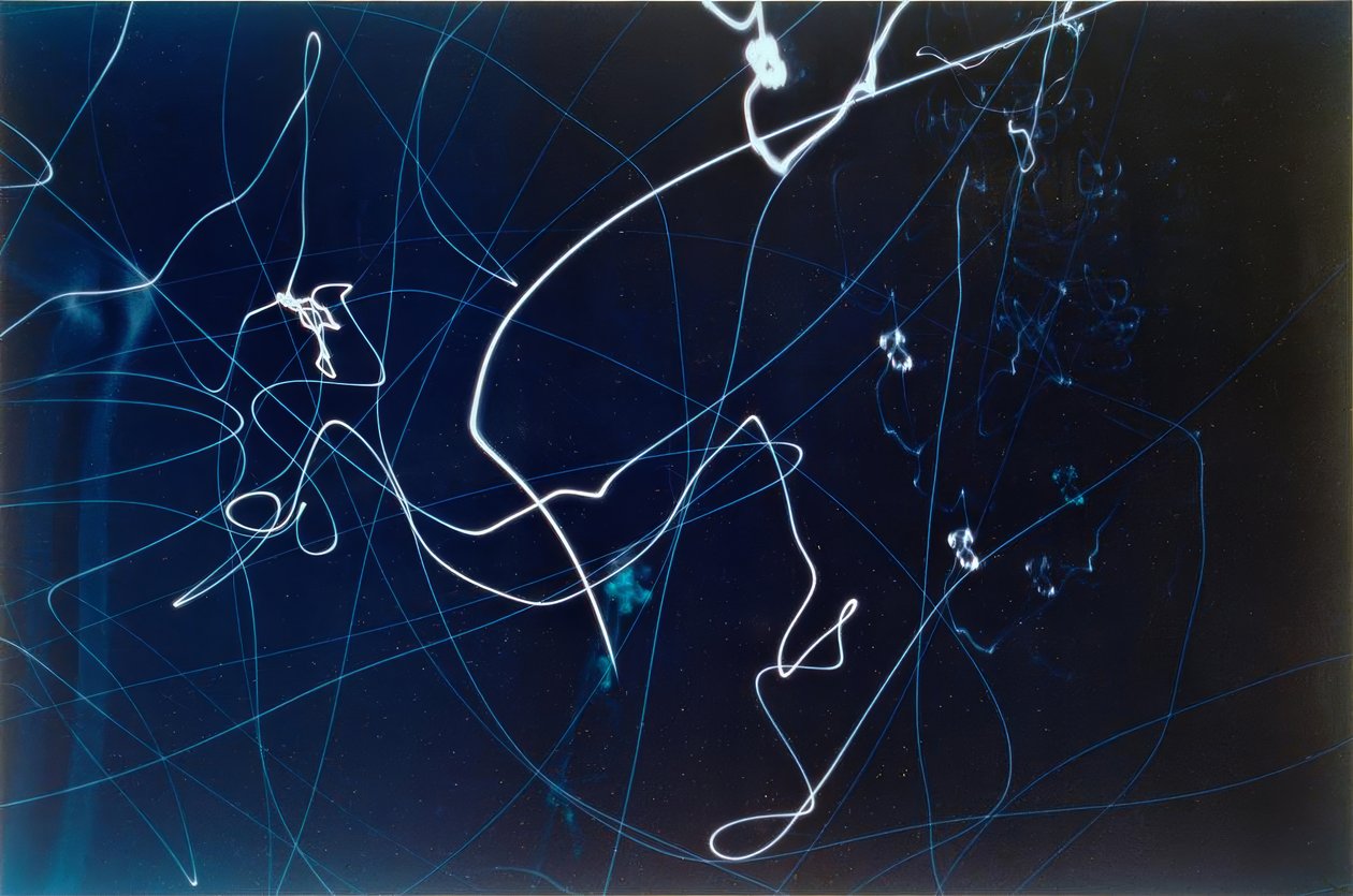 Ohne Titel (3 záběry semaforů) od Laszlo Moholy Nagy
