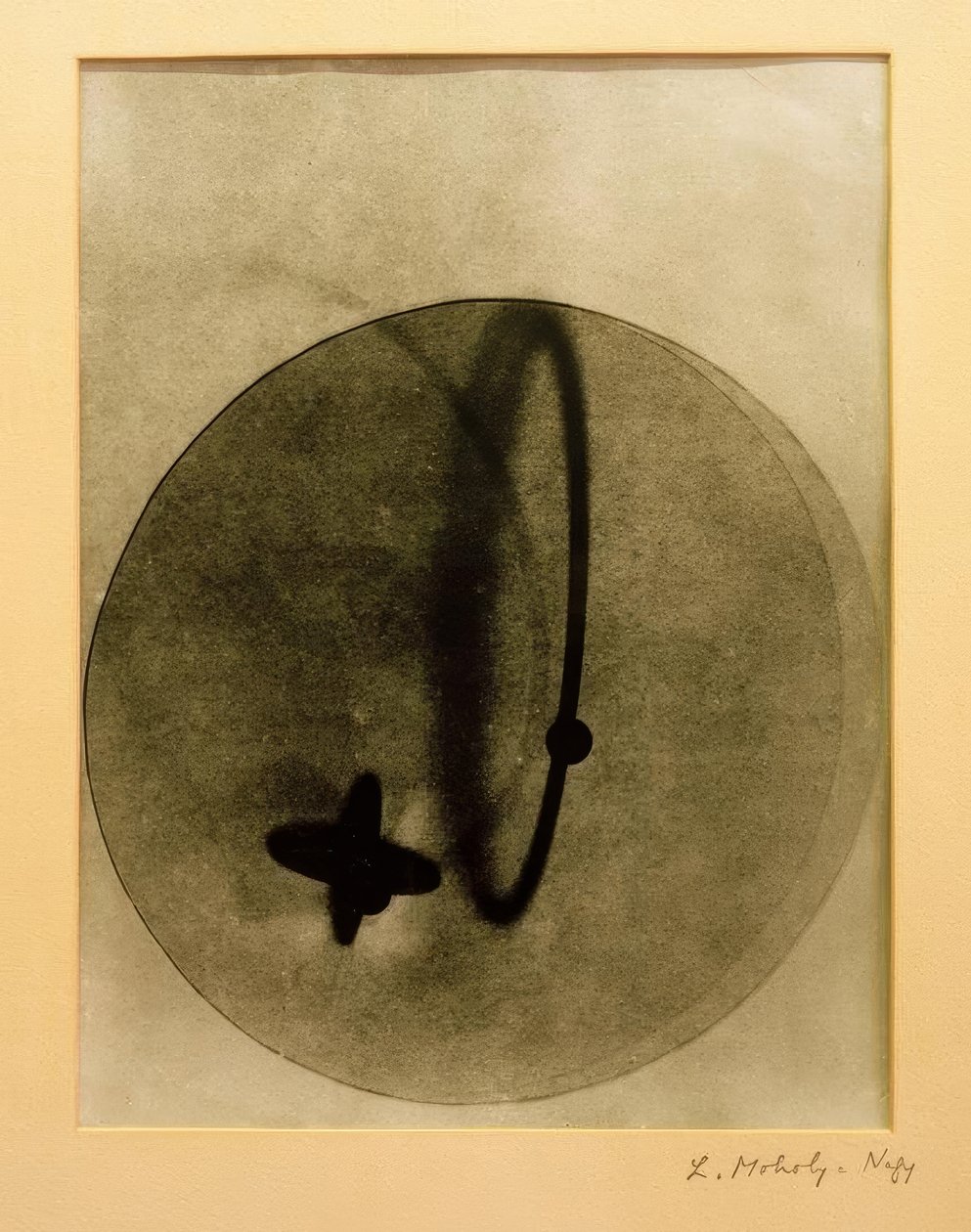 Fotogram (pozitivní) od Laszlo Moholy Nagy