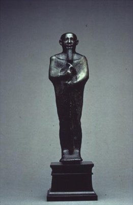 Postava boha Ptah (bronz) od Late Period Egyptian