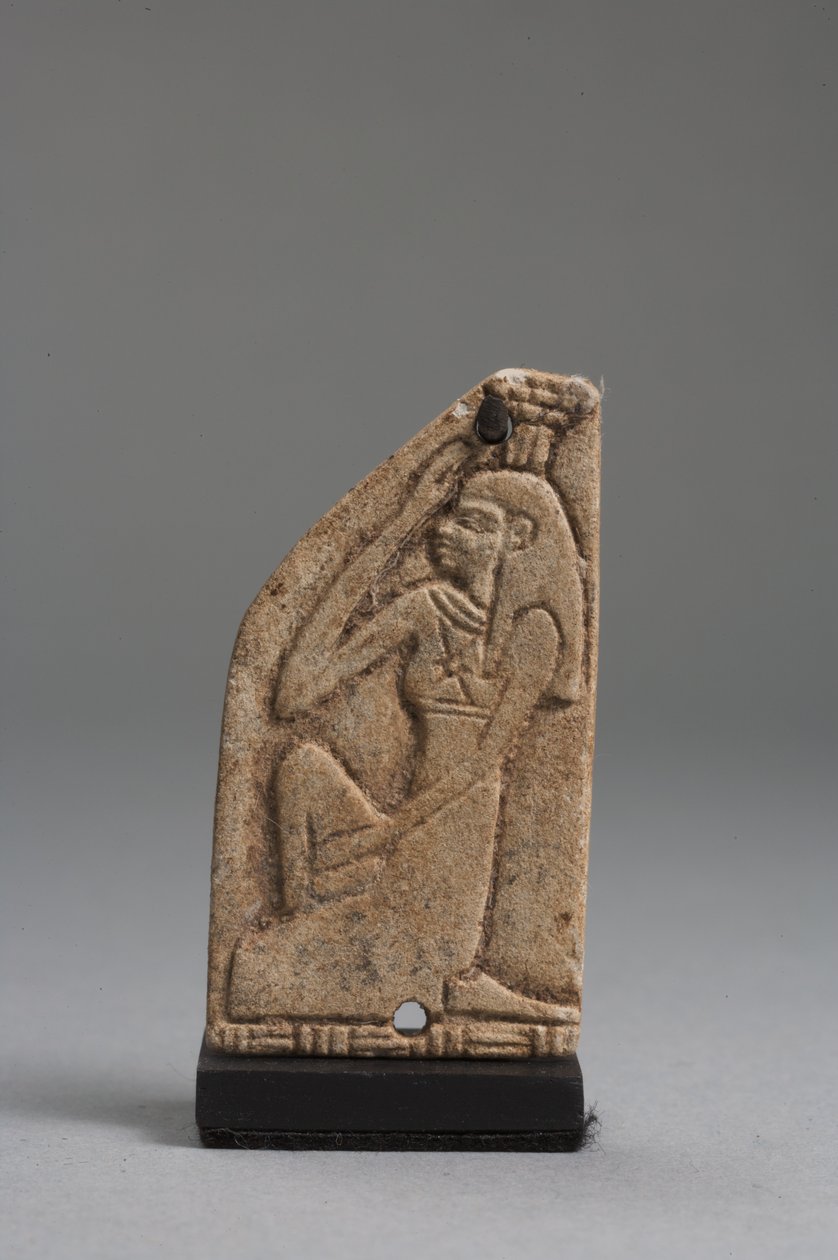Plaque of Nephthys (fajáns) (viz také 325655, 325657 a 325658) od Late Period Egyptian