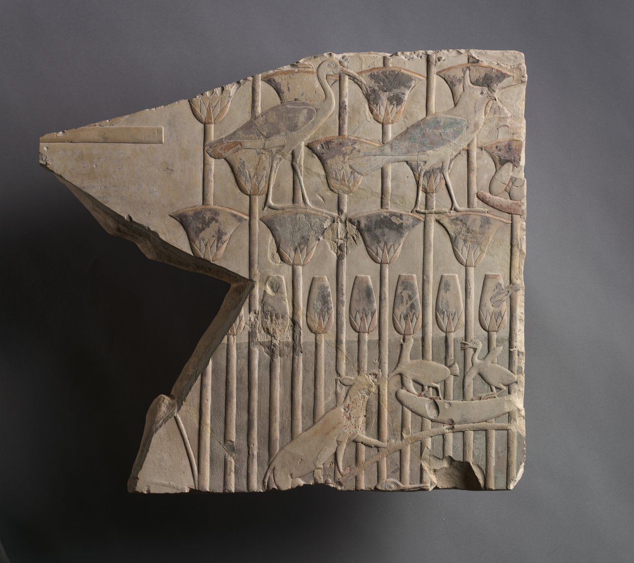 Spearing Fish, c.667-647 př.nl od Late Period Egyptian