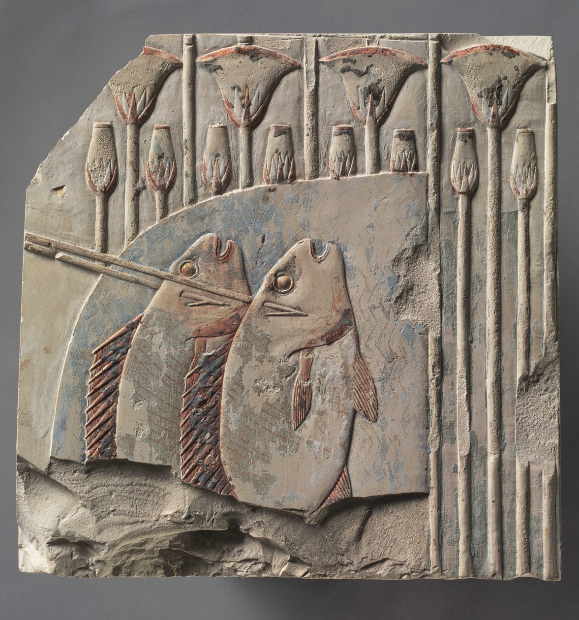 Spearing Fish, c.667-647 př.nl od Late Period Egyptian