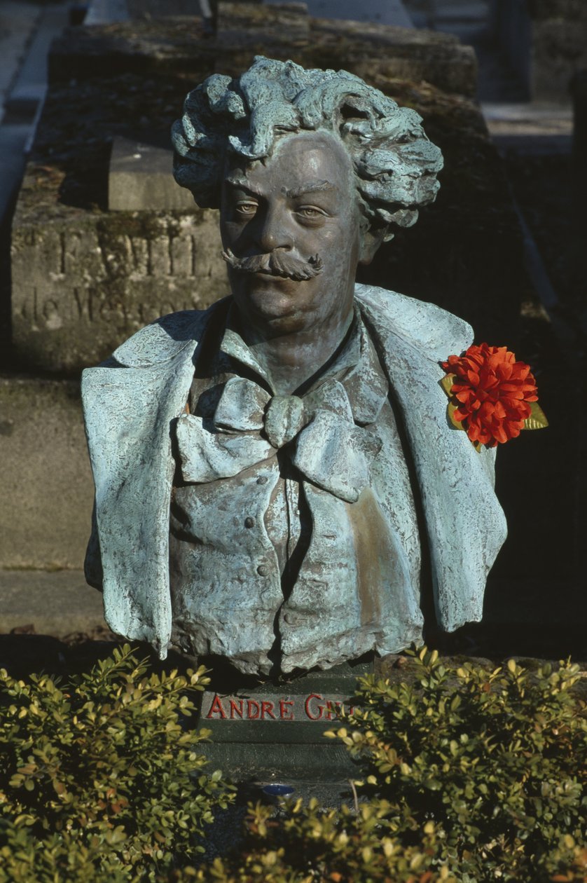 Busta Andre Gill (bronz) od Laure Coutan