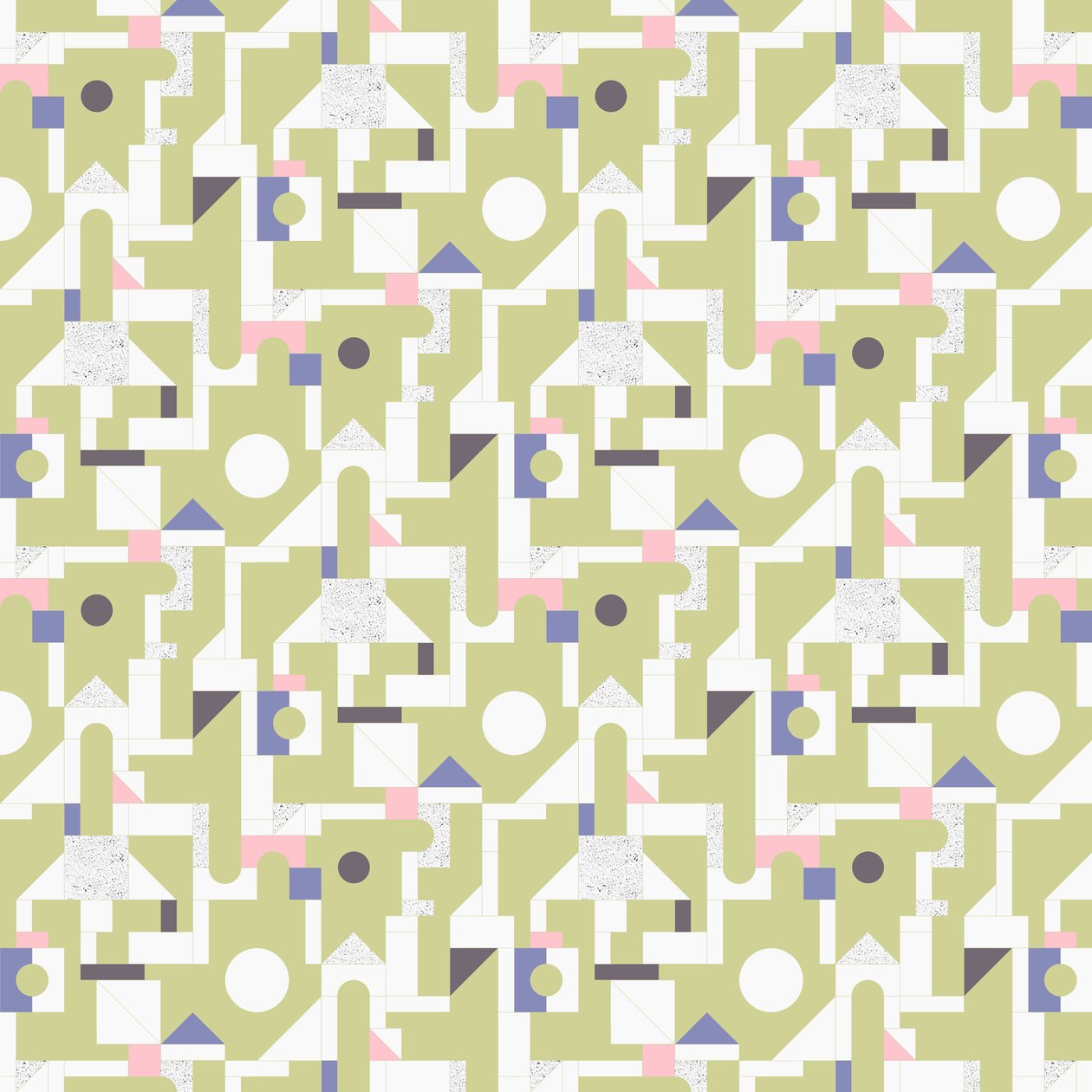 Stavební bloky, 2013 (kombinovaná technika) od Laurence Lavallee