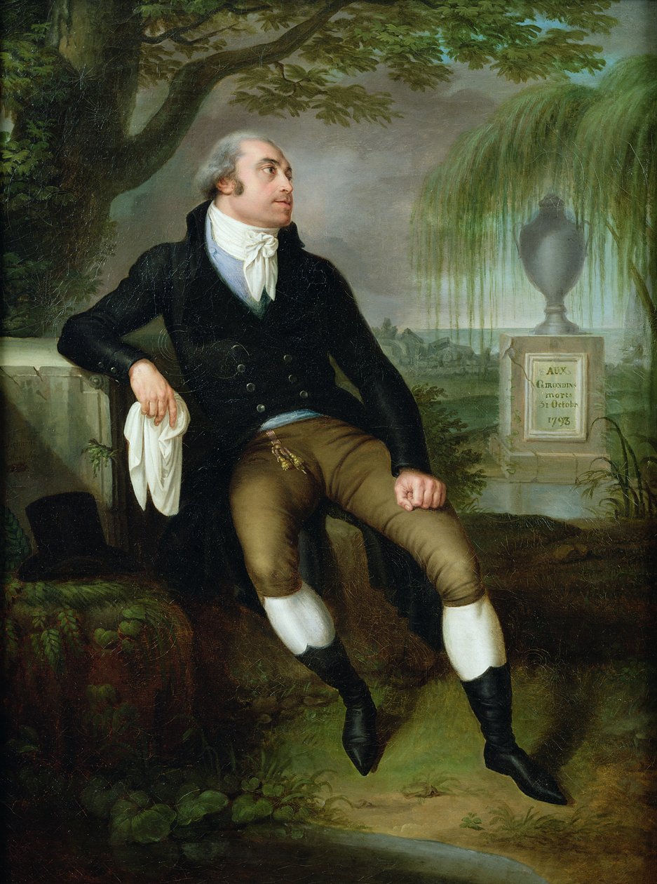 Pocta Girondinům, 1793 od Laurent Blanchard