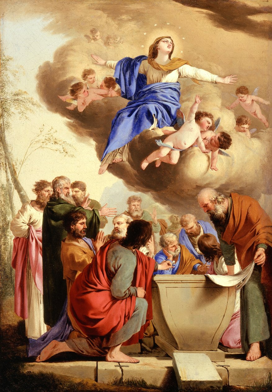 Nanebevzetí, kolem 1653-5 od Laurent de la Hyre