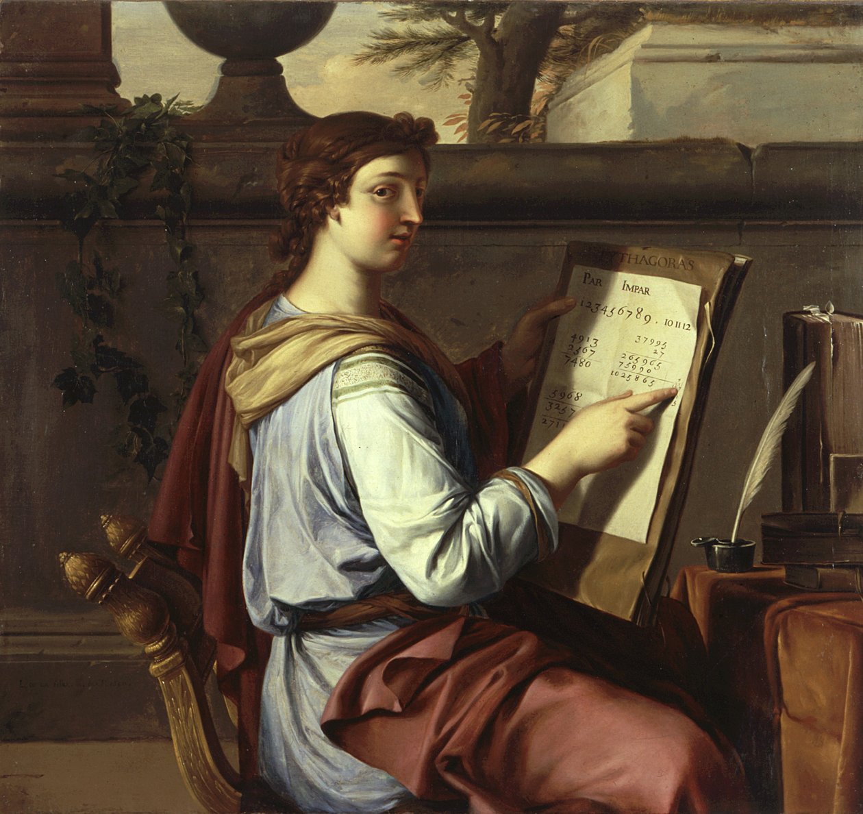 Aritmetika, 1650 od Laurent de la Hyre