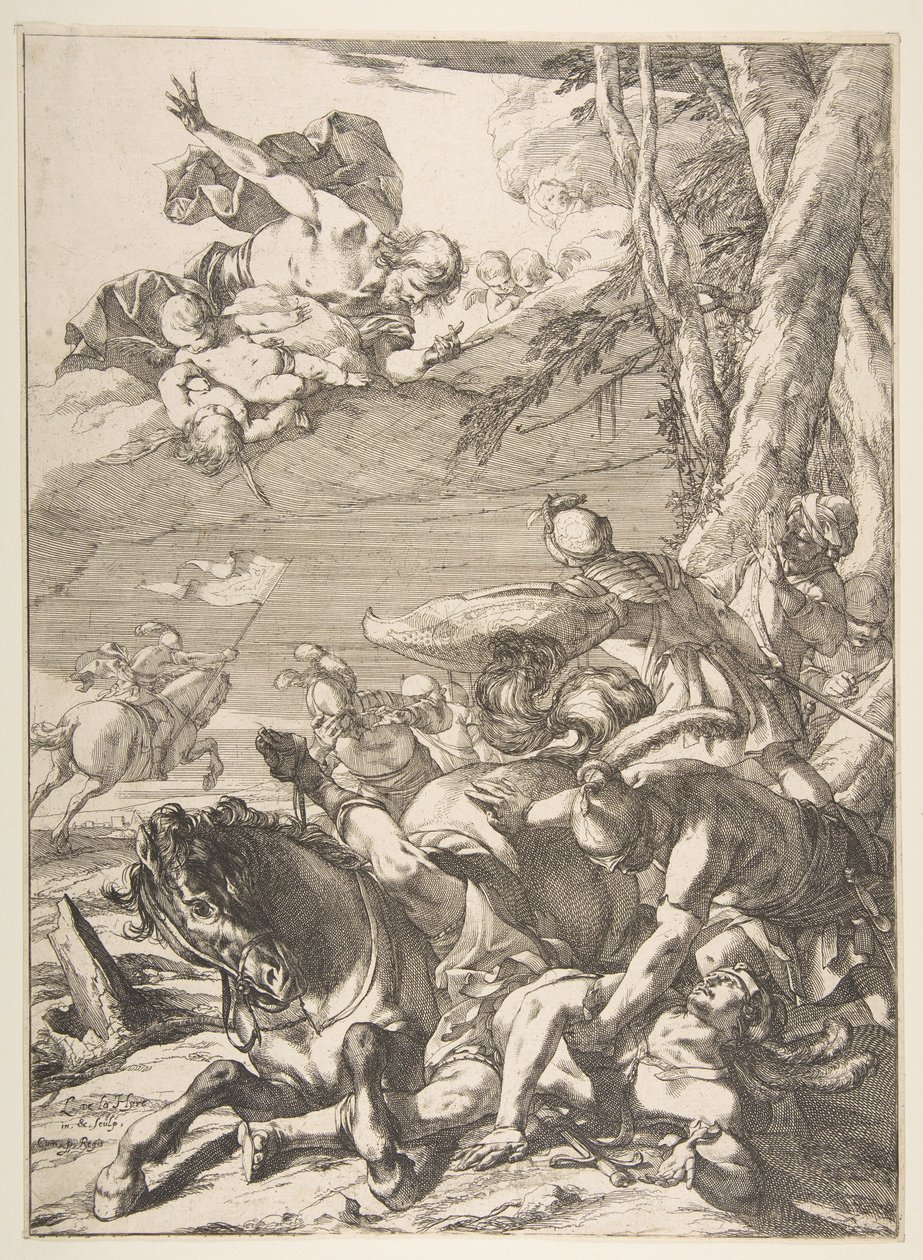 Obrácení sv. Pavla, ca. 1637. od Laurent de la Hyre