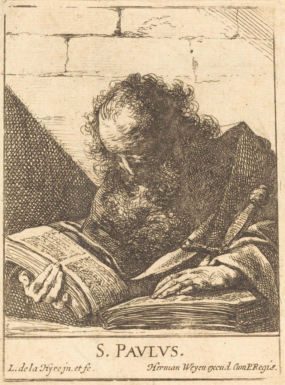 Svatý Pavel od Laurent de la Hyre
