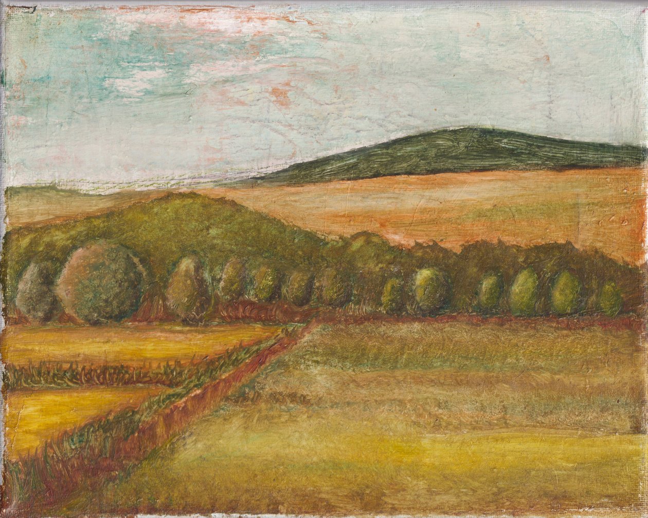 V údolí, 2025 (olej na plátně) od Laurie Michaels