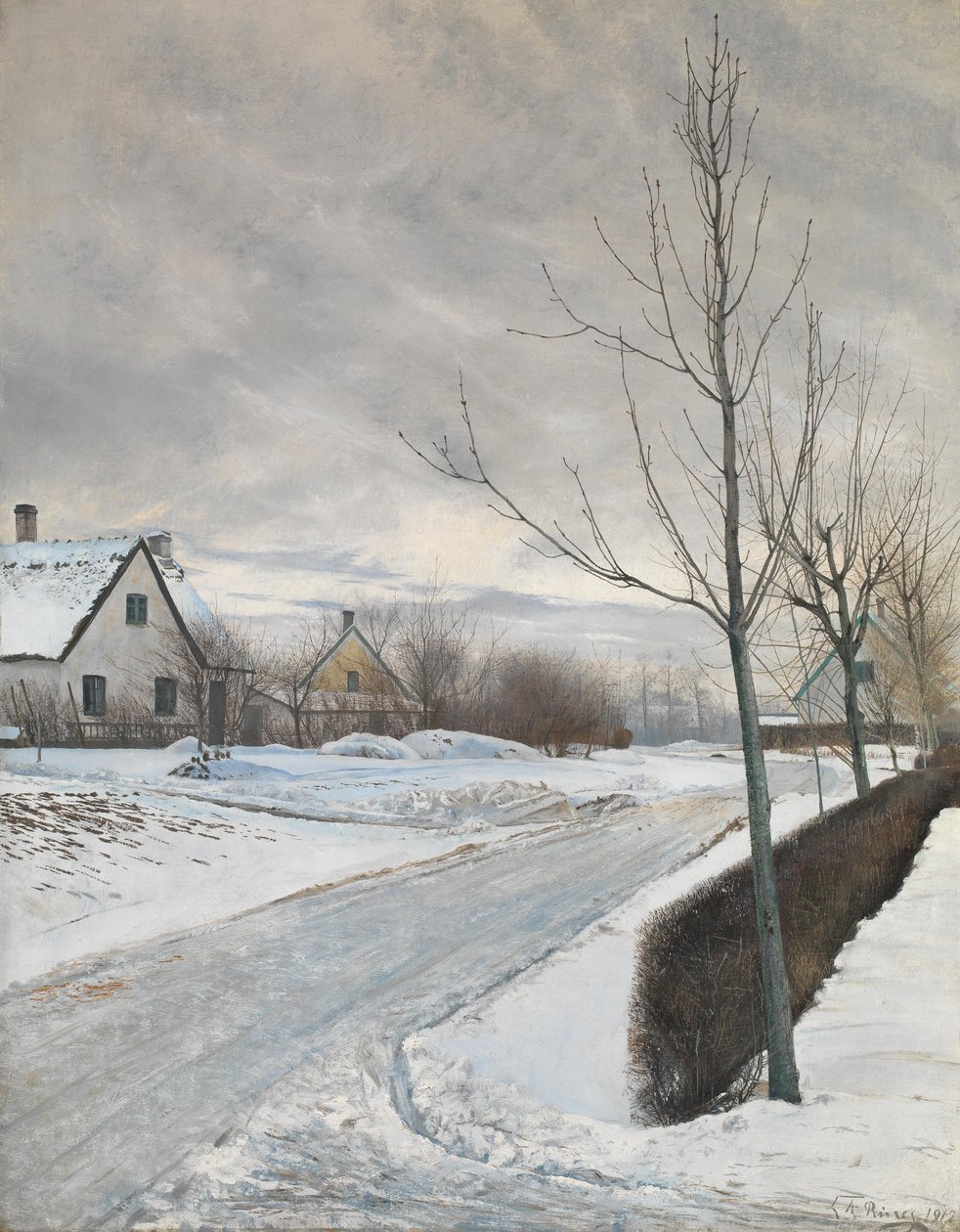 Zimní den od Laurits Andersen Ring
