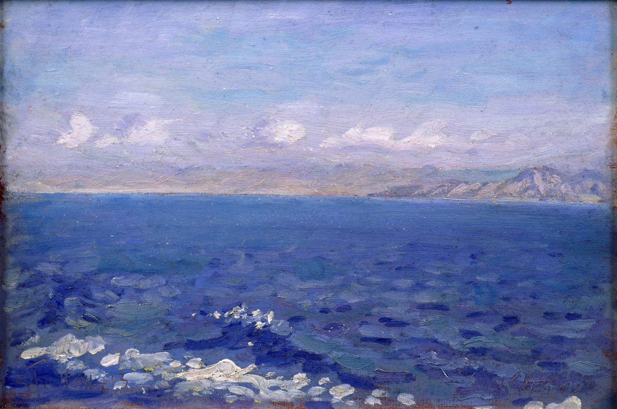 Albánské moře od Laurits Regner Tuxen