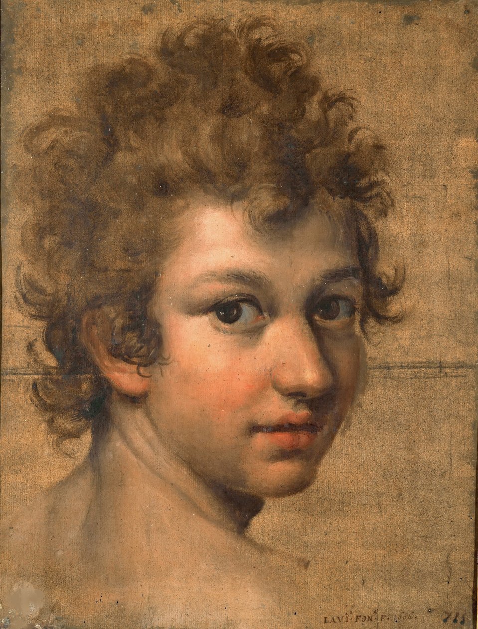 Portrét chlapce. od Lavinia Fontana
