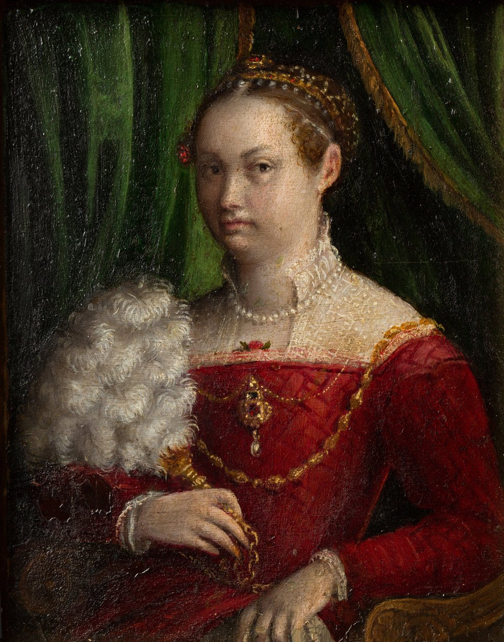 Autoportrét, cca 1577-1585. od Lavinia Fontana