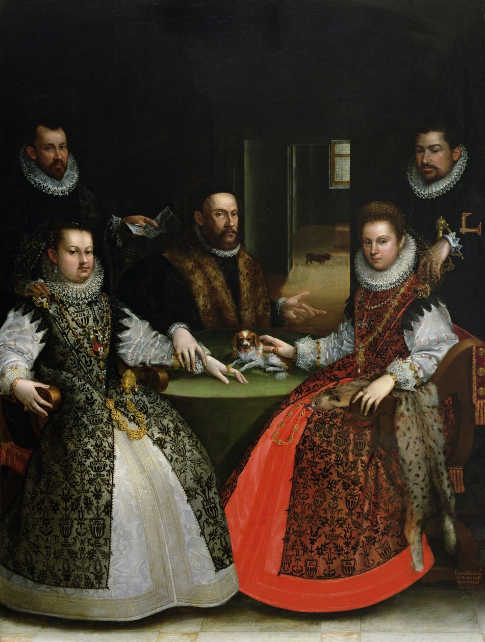 Rodina Gozzadini od Lavinia Fontana