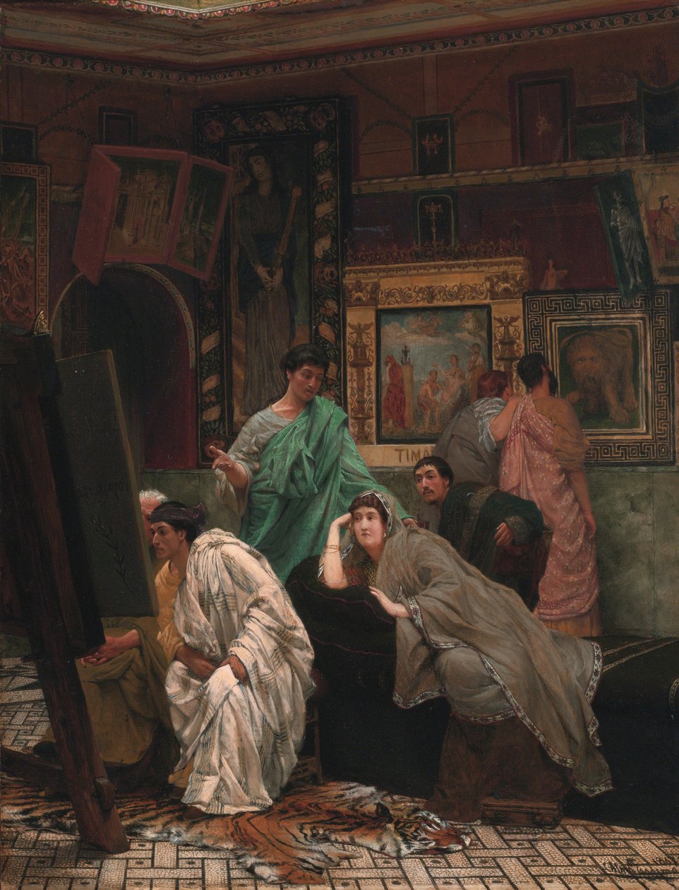 Sbírka obrazů z doby Augustovy od Lawrence Alma Tadema