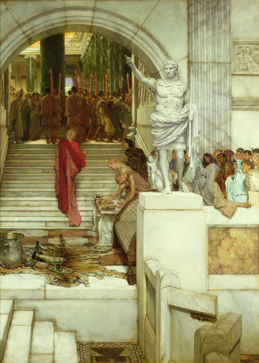 Po audienci, 1879 od Lawrence Alma Tadema