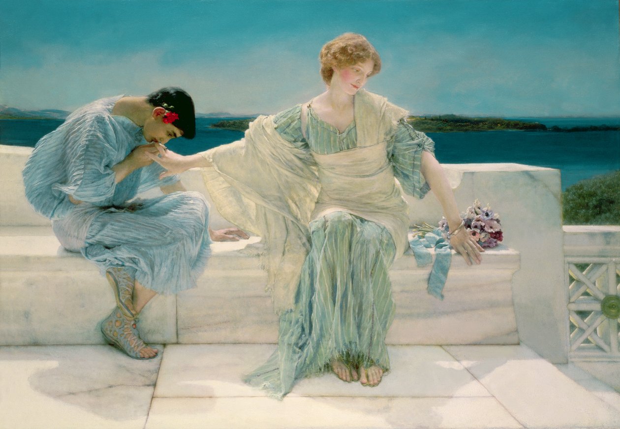 Už se mě neptejte, 1906 od Lawrence Alma Tadema