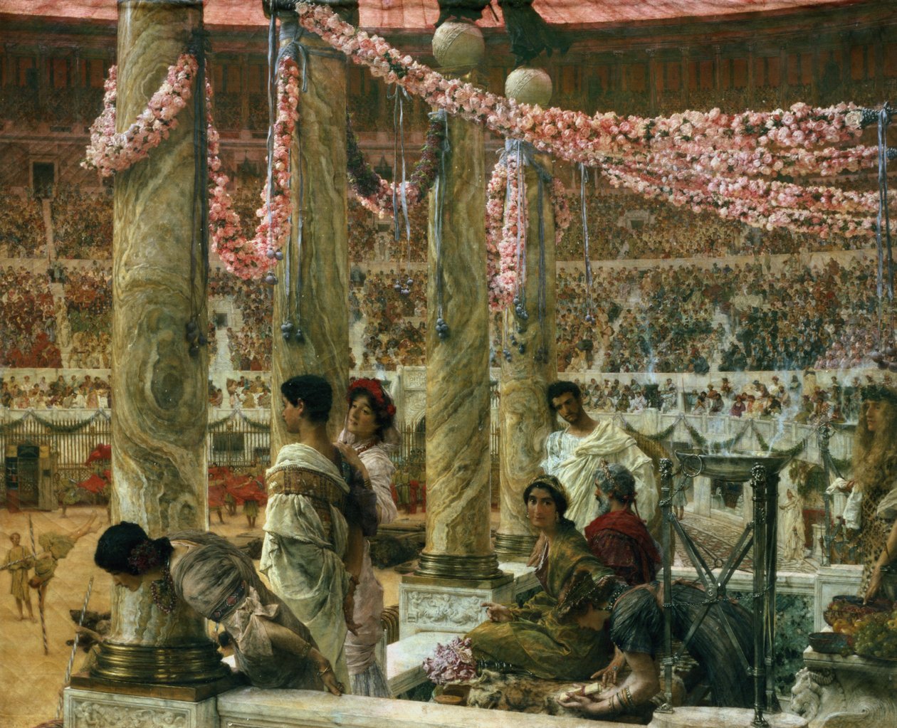 Caracalla a Geta, 1907 od Lawrence Alma Tadema