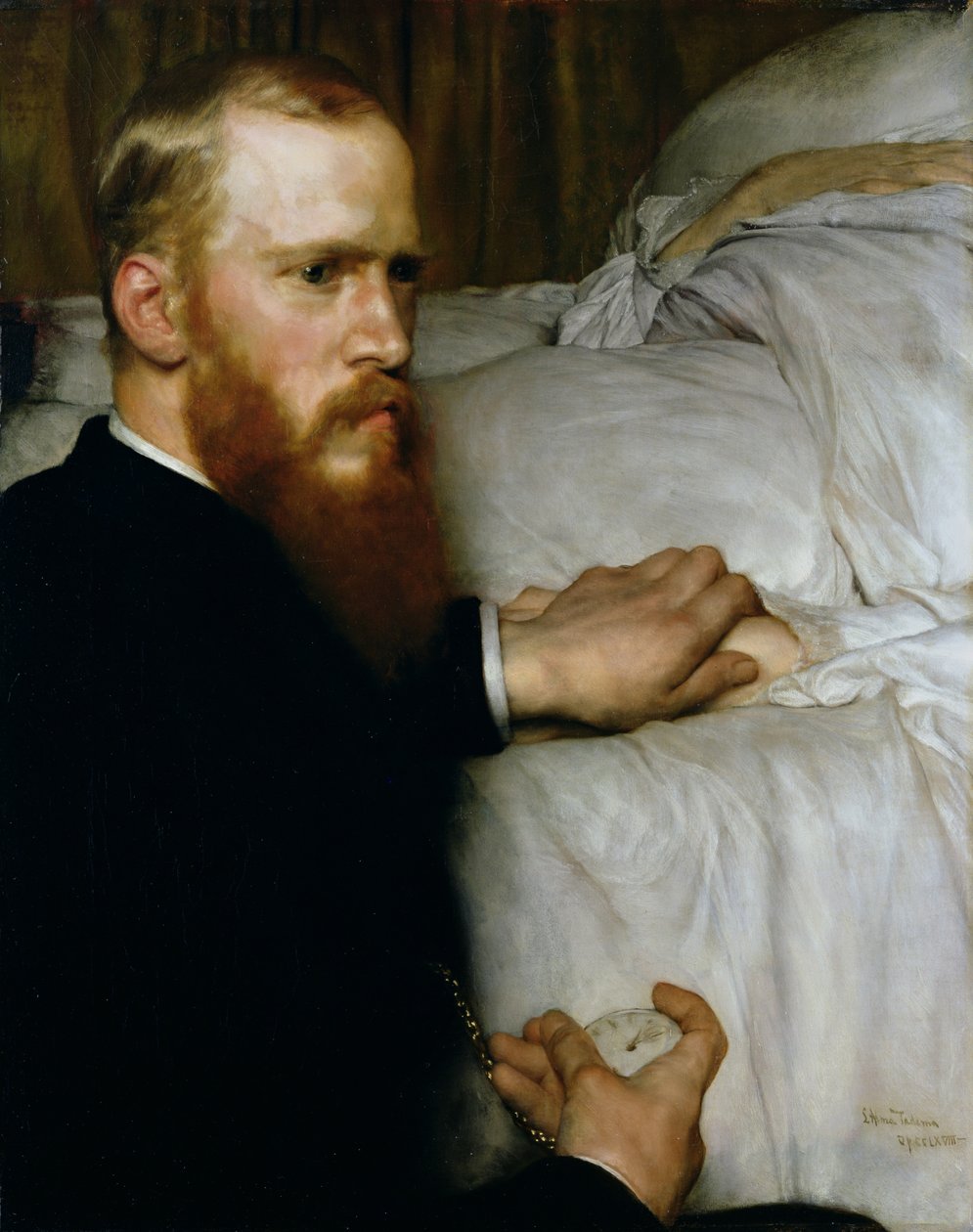 Portrét doktora Washingtona Eppse, mého lékaře, květen 1885 od Lawrence Alma Tadema