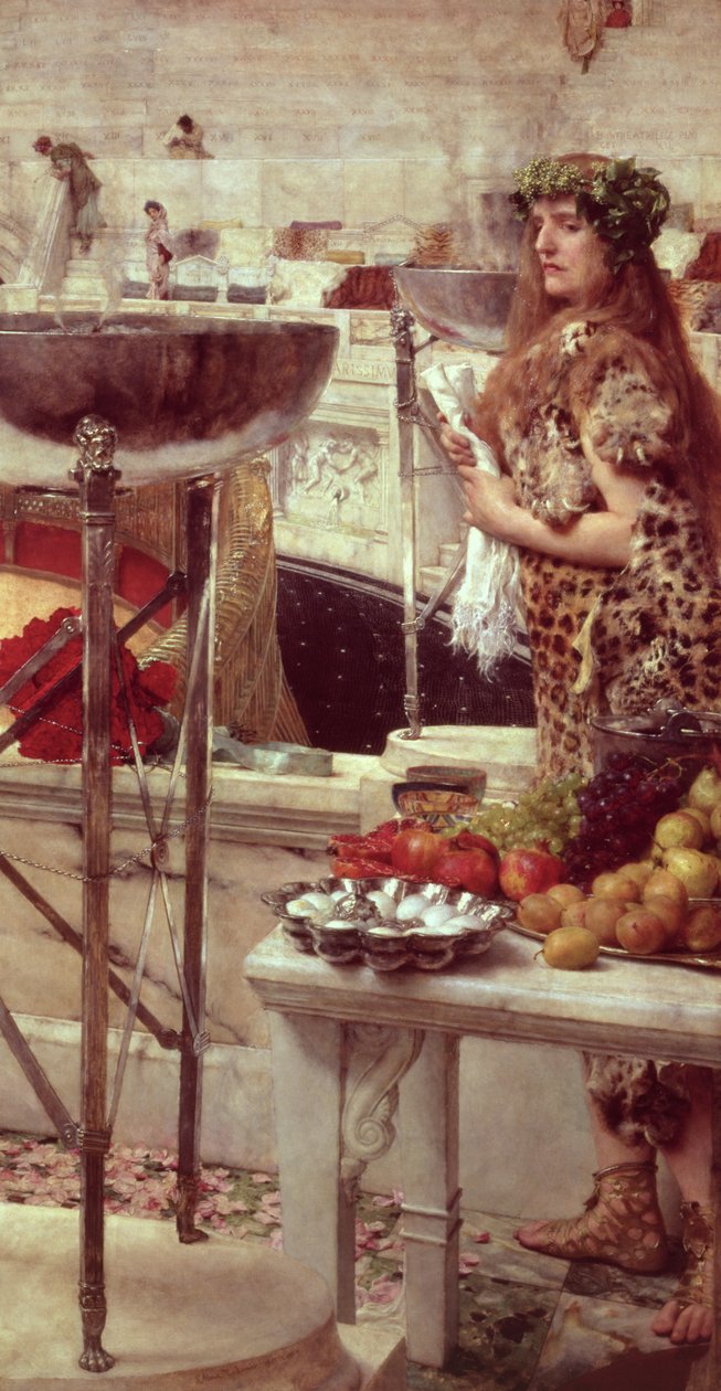 Přípravy v Koloseu, 1912 od Lawrence Alma Tadema