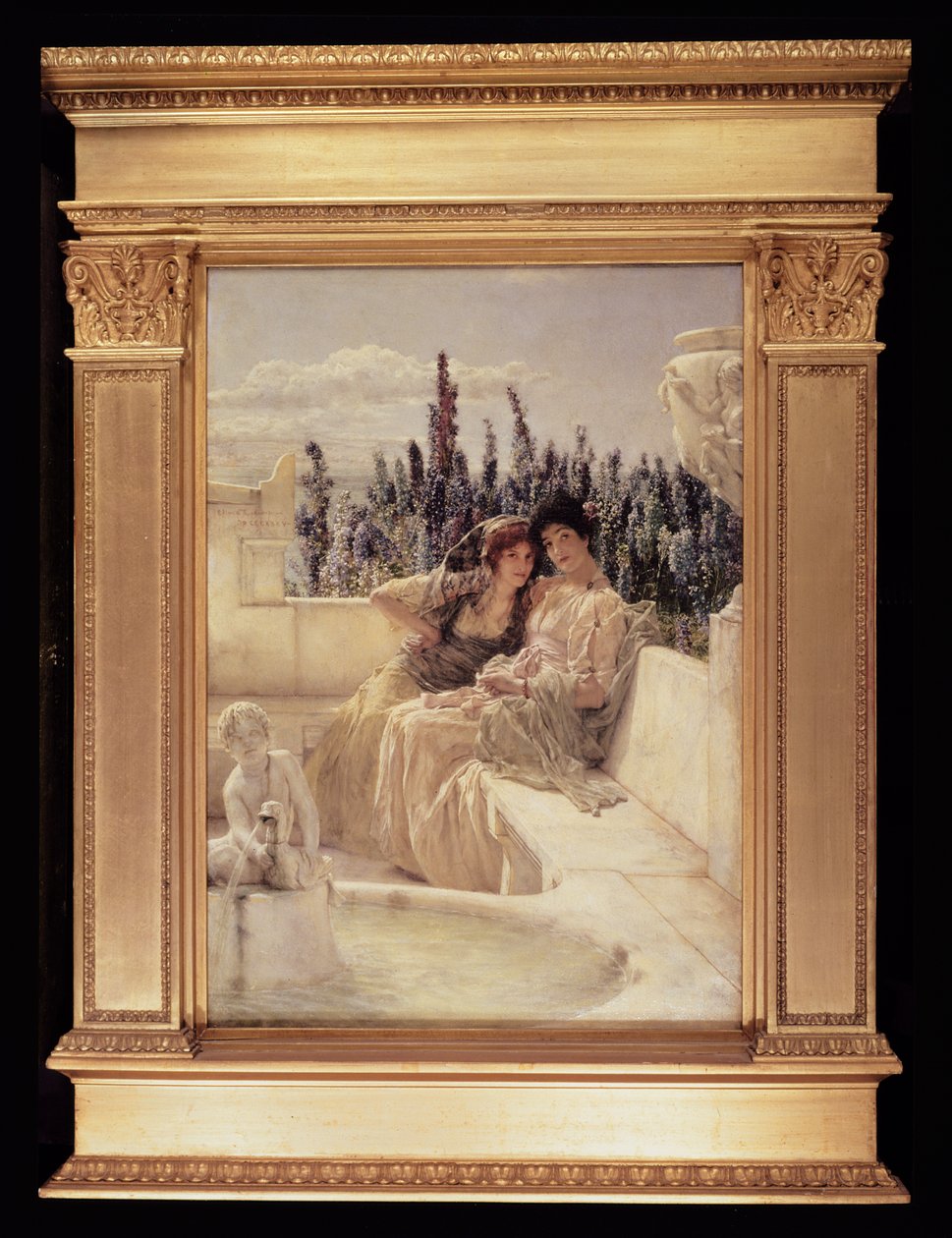 Whispering Noon, 1896 (viz také 198374) od Lawrence Alma Tadema