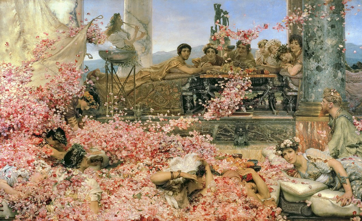 Růže z Heliogabalu, 1888 od Lawrence Alma Tadema