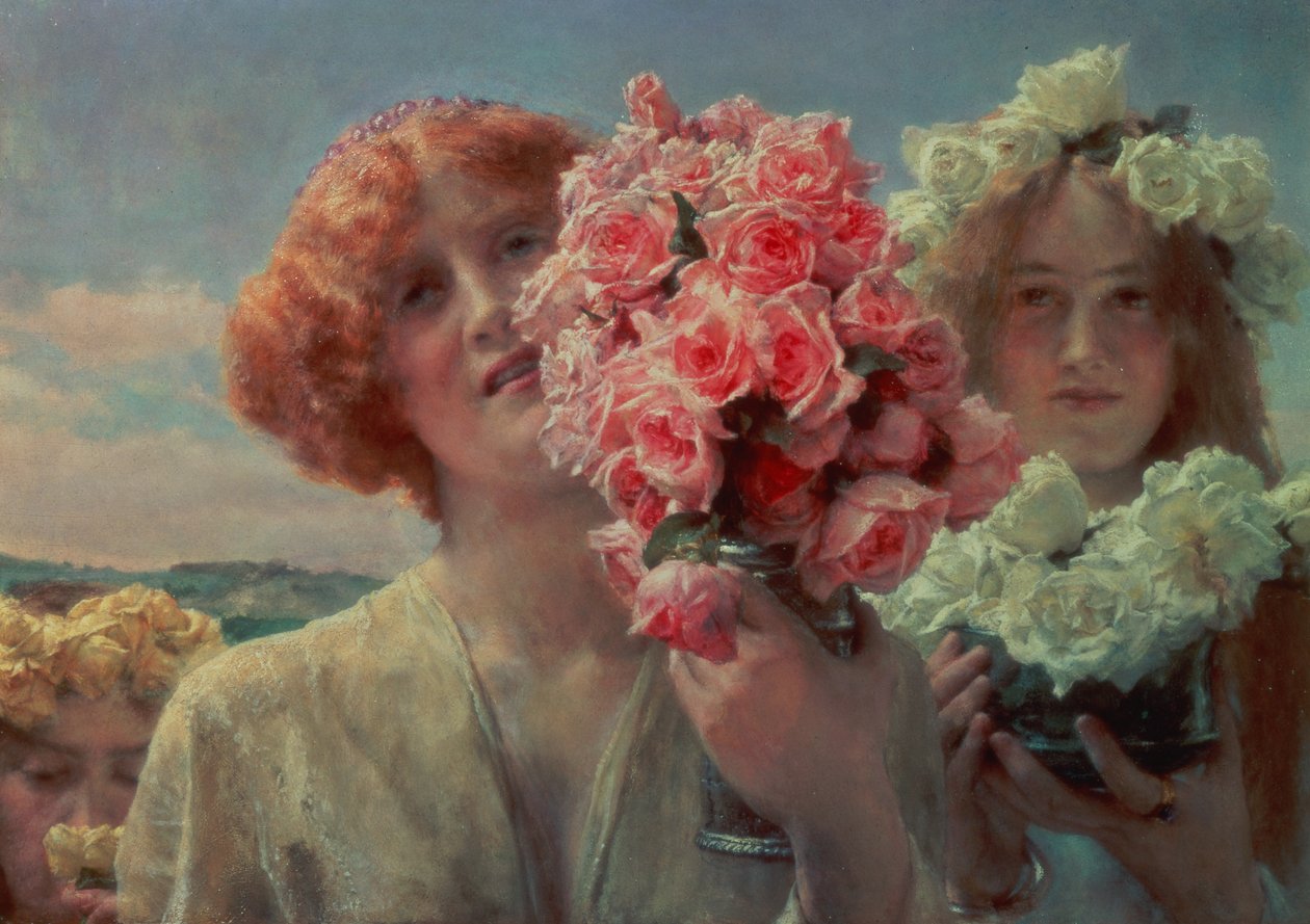 Letní nabídka, 1911 od Lawrence Alma Tadema