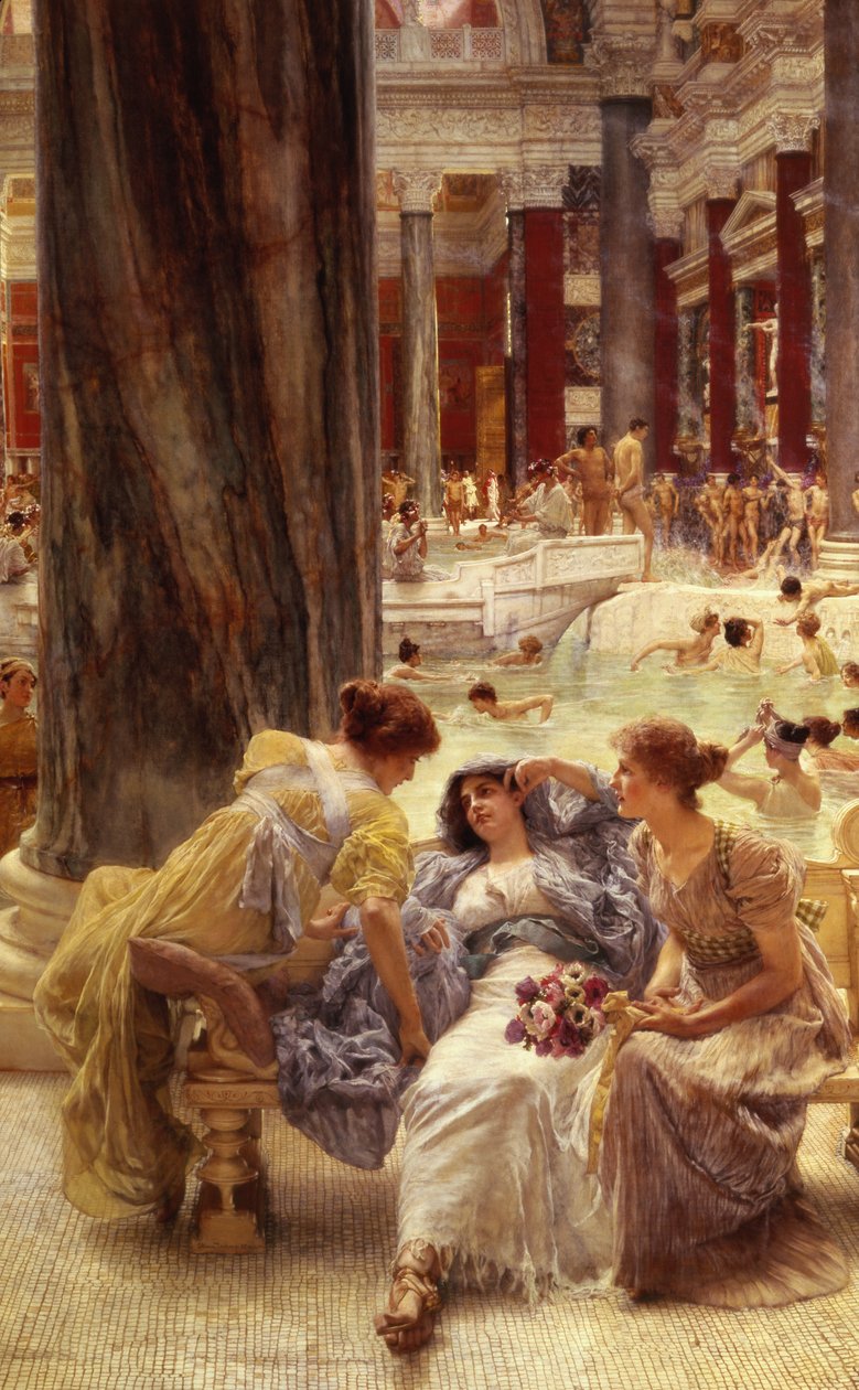 The Baths of Caracalla, 1899 od Lawrence Alma Tadema