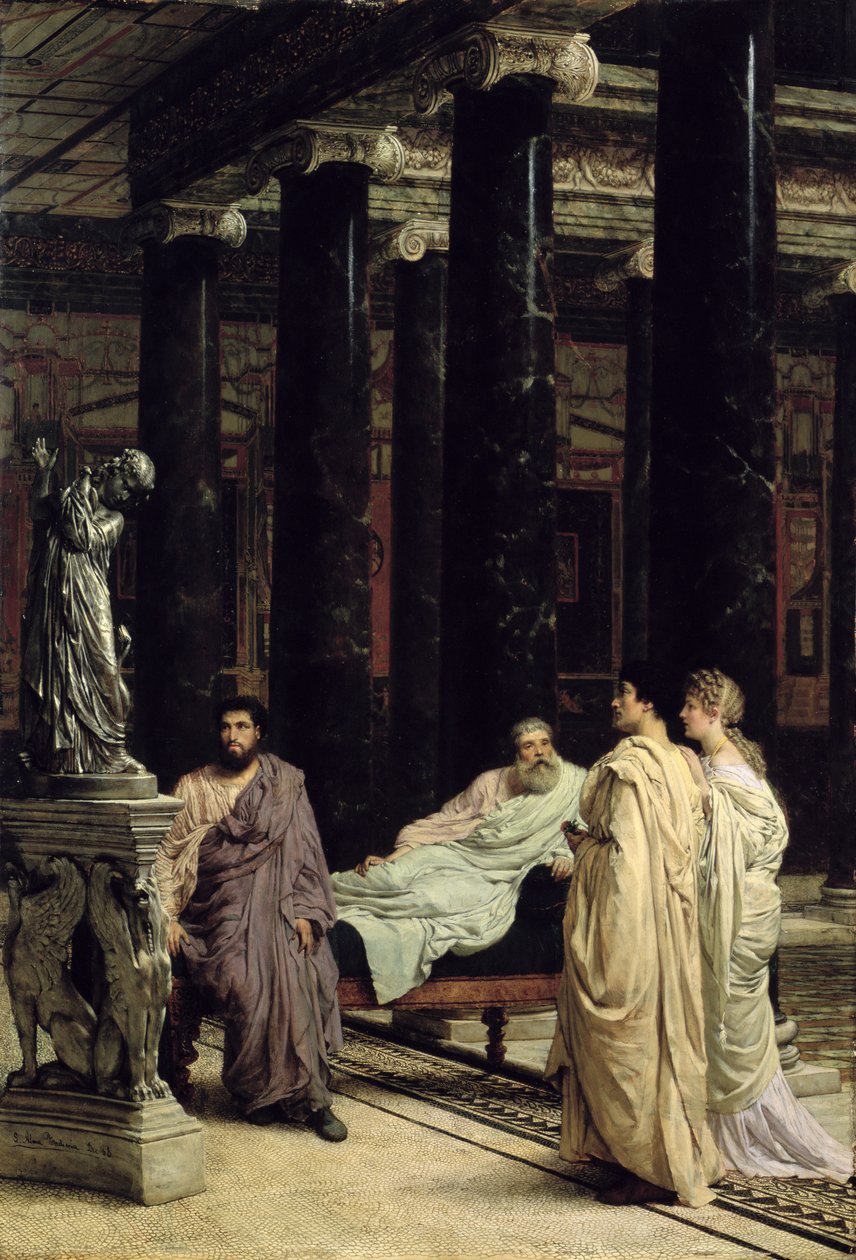 Milovník umění od Lawrence Alma Tadema