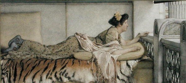Sladký nedělá NIC od Lawrence Alma Tadema