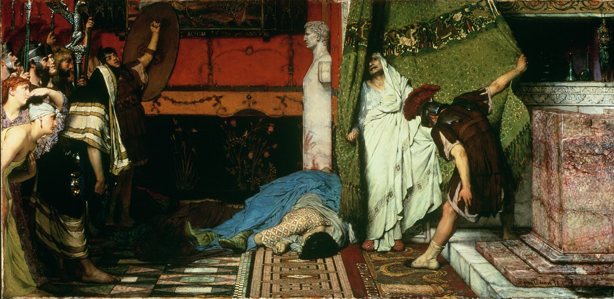 Římský císař, 41 našeho letopočtu - Claudius od Lawrence Alma Tadema