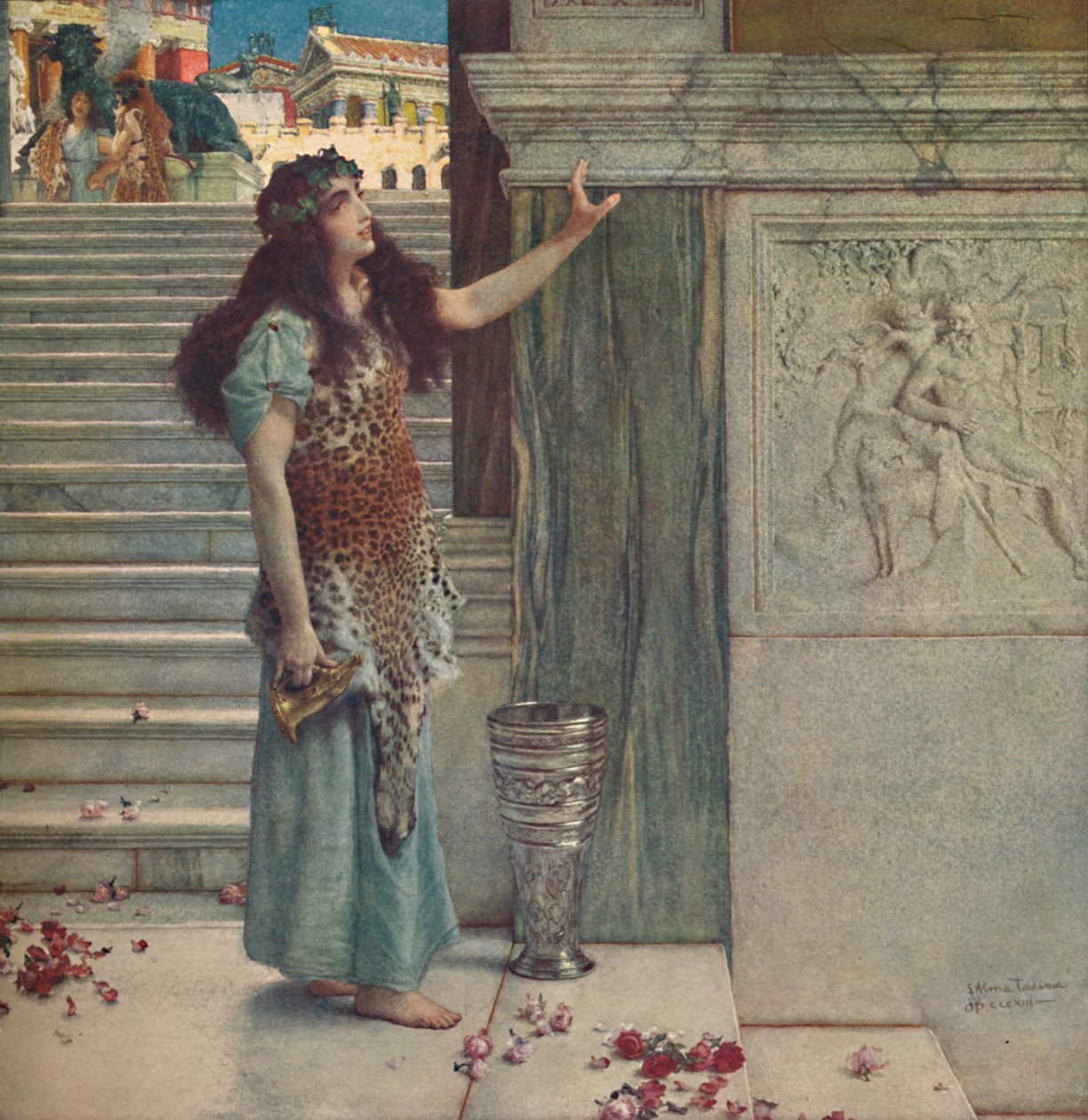 Volání uctívačů, c1893. od Lawrence Alma Tadema